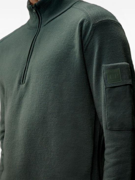 25FW 씨피 컴퍼니 긴팔 티셔츠 19CLKN059A 110427A619 Green - C.P. COMPANY