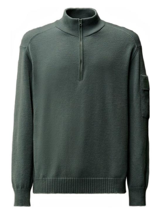 25FW 씨피 컴퍼니 긴팔 티셔츠 19CLKN059A 110427A619 Green