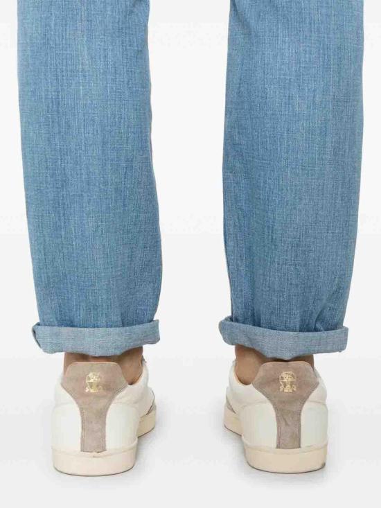  브루넬로 쿠치넬리 스트레이트 팬츠 ME645D3210C1470 Light Wash - BRUNELLO CUCINELLI