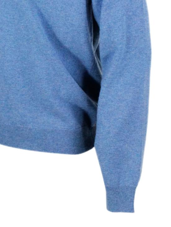 25FW 말로 스웨터 UXA384 F1K02E3566 Avion Blue - MALO