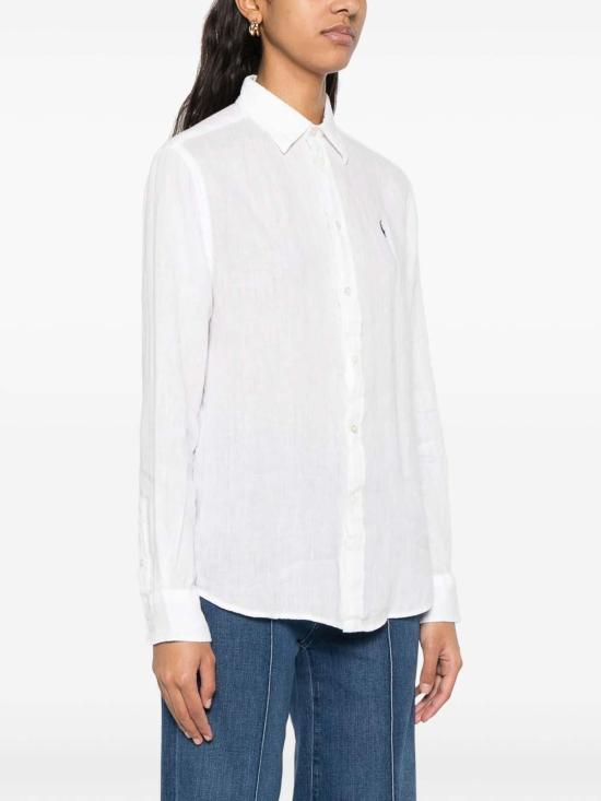 26SS 폴로 랄프로렌 포니 자수 리넨 셔츠 (211970730009) 211970730001 White - POLO RALPH LAUREN