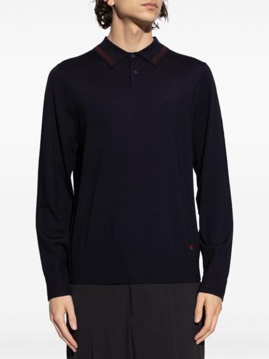 25FW 폴 스미스 긴팔 티셔츠 M2R303Z T2186149 Blue - PAUL SMITH