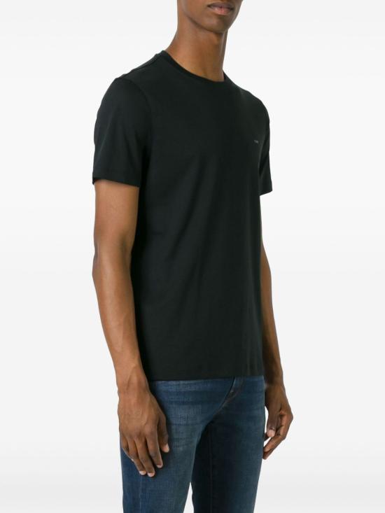 25FW 마이클 코어스 반팔 티셔츠 CB95FJ2C93 001 Black - MICHAEL KORS