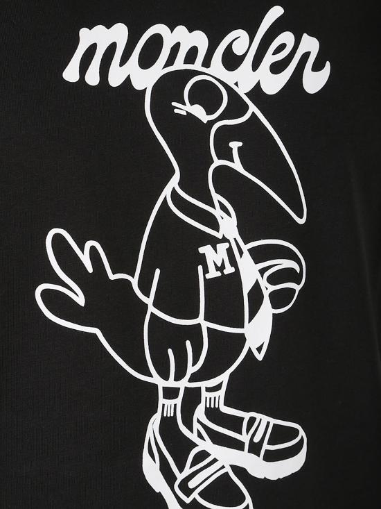 25FW 몽클레어 반팔 티셔츠 K20918C00016 89AJS998 Black - MONCLER