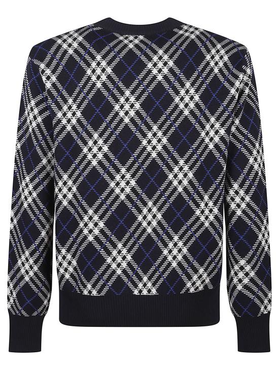 25FW 버버리 체크 울 스웨터 8110614 A1014 MultiColour - BURBERRY