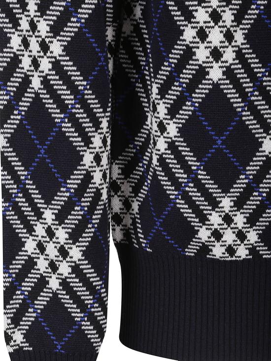 25FW 버버리 체크 울 스웨터 8110614 A1014 MultiColour - BURBERRY