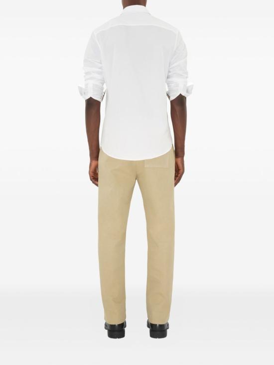 25FW 버버리 코튼 포플린 셔츠 8113135 A1464 White - BURBERRY