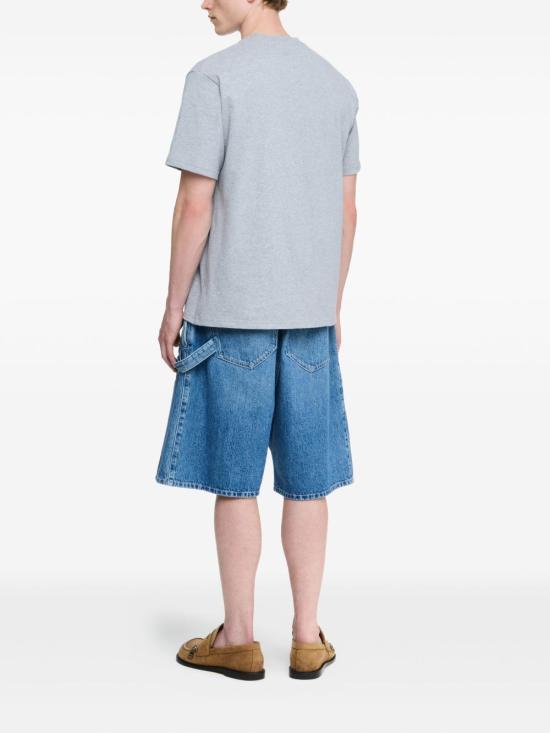 25FW JW앤더슨 반팔 티셔츠 JT0303 PG1510945 Grey - JW ANDERSON