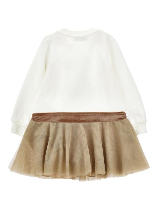 25FW [키즈] 모나리자 원피스 19F904 60040102 Cream - MONNALISA