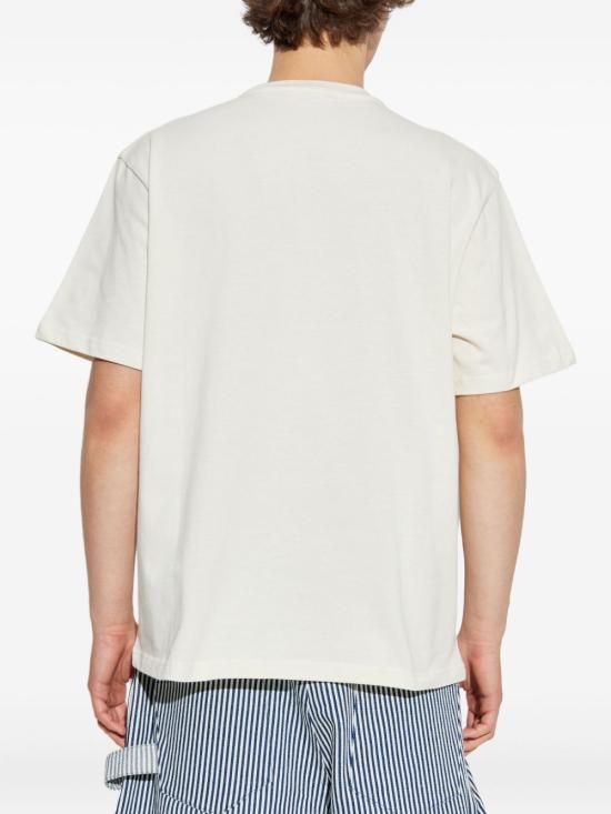 25FW JW앤더슨 반팔 티셔츠 JT0258 PG1510002 White - JW ANDERSON