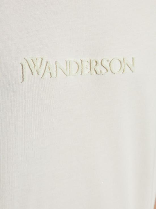 25FW JW앤더슨 반팔 티셔츠 JT0258 PG1510002 White - JW ANDERSON