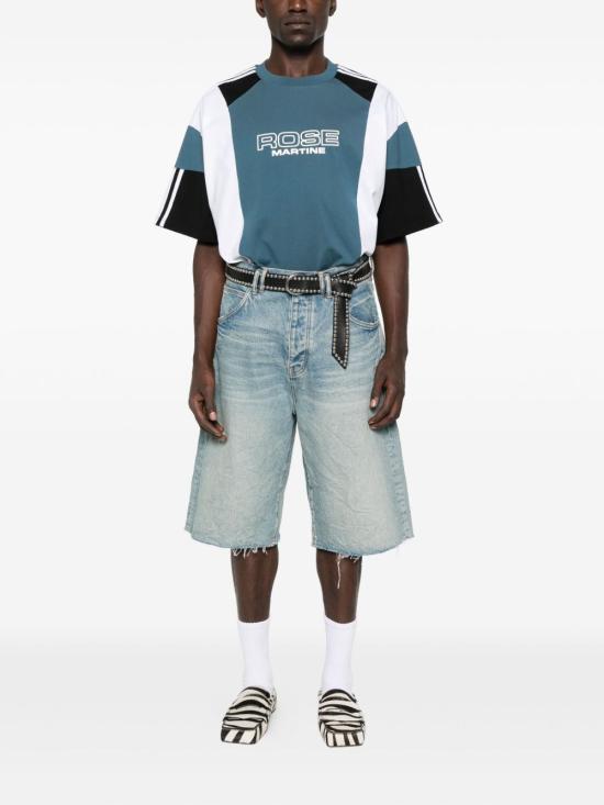 25FW 마틴로즈 반팔 티셔츠 630JE01529D BLU Blue - MARTINE ROSE