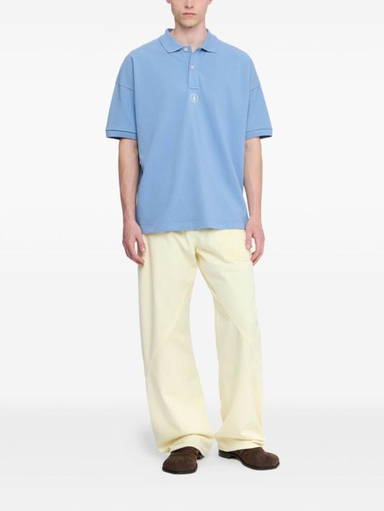 25FW JW앤더슨 반팔 티셔츠 JO0281 PG1479768 Blue - JW ANDERSON