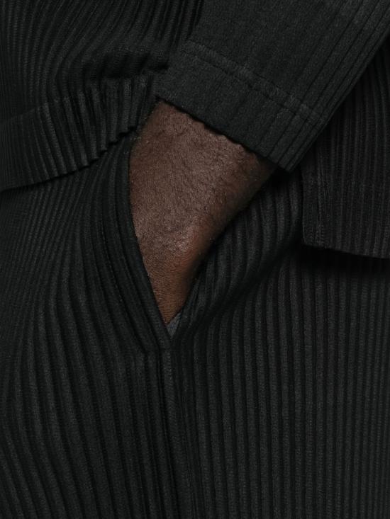25FW 옴므 플리세 이세이 미야케 스트레이트 팬츠 HP58JF084 15 Black - HOMME PLISSE' ISSEY MIYAKE
