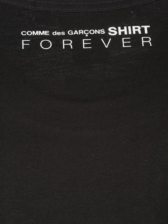 25FW 꼼데가르송 반팔 티셔츠 FZ T004 PER 1BLACK Black - COMME DES GARCONS