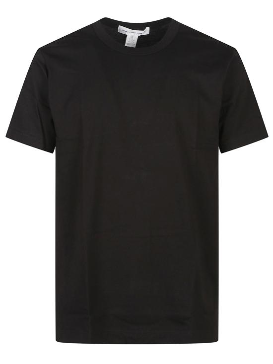 25FW 꼼데가르송 반팔 티셔츠 FZ T004 PER 1BLACK Black