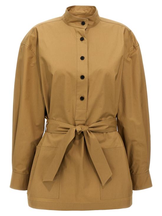 25SS 생로랑 블라우스 817342YZ9AN2121 Beige