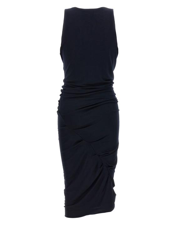  생로랑 미디 원피스 776444Y3I394140 Blue - SAINT LAURENT