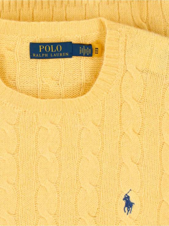 25FW 폴로 랄프로렌 스웨터 710 876762 030 Yellow - POLO RALPH LAUREN