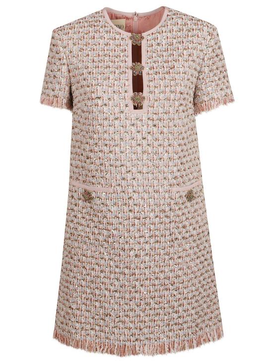 25FW 발렌티노 가라바니 원피스 7B3VADW59E5 M12 Pink