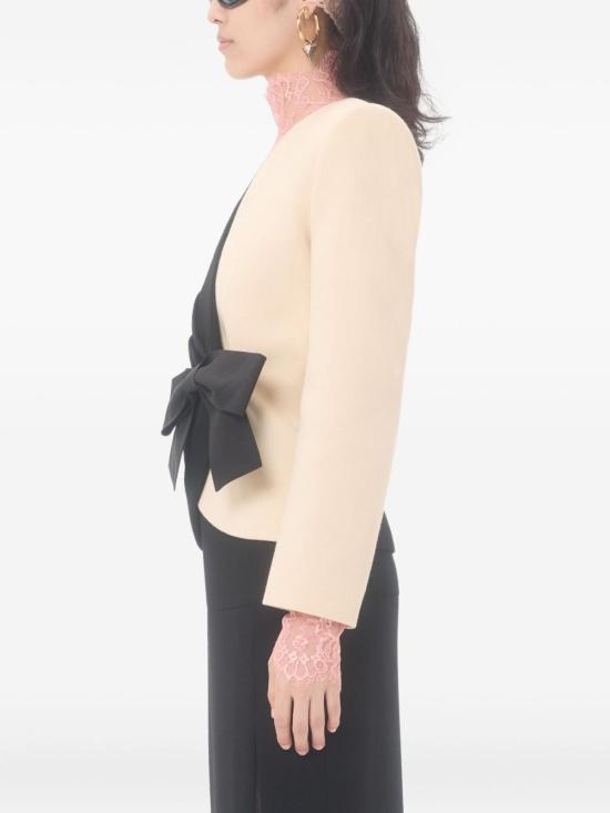 25FW 발렌티노 가라바니 자켓 7B0CE5209Q0 TB1 Black cream - VALENTINO GARAVANI