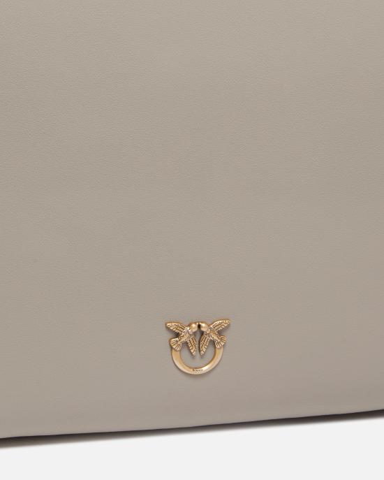 25FW 핑코 토트백 105161A0QO I68Q Noce antique gold - PINKO