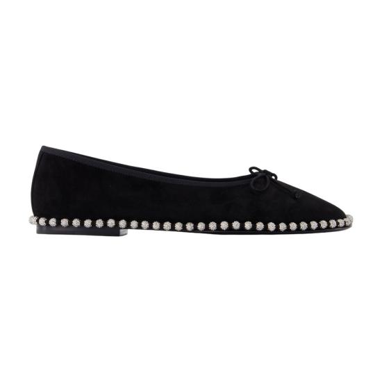 25FW 알렉산더 왕 플랫 슈즈 30425F030 001 BLACK