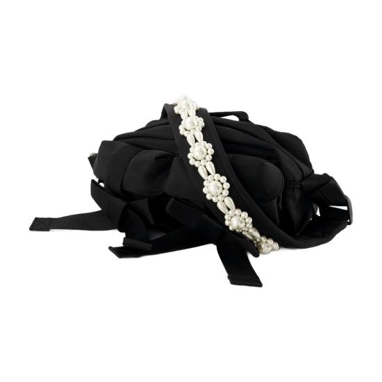  시몬로샤 비디드 보우 프론트 백 BAG149B 0761 BLACK PEARL BLACK - SIMONE ROCHA