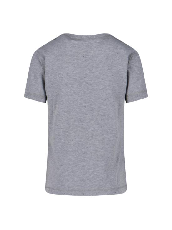 25FW 돌체앤가바나 반팔 티셔츠 F8V89T GDDGH S9000 Grey - DOLCE & GABBANA