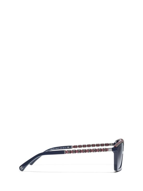 26FW 샤넬 선글라스 CH5548Q 1462S2 BLUE VENDOME - CHANEL