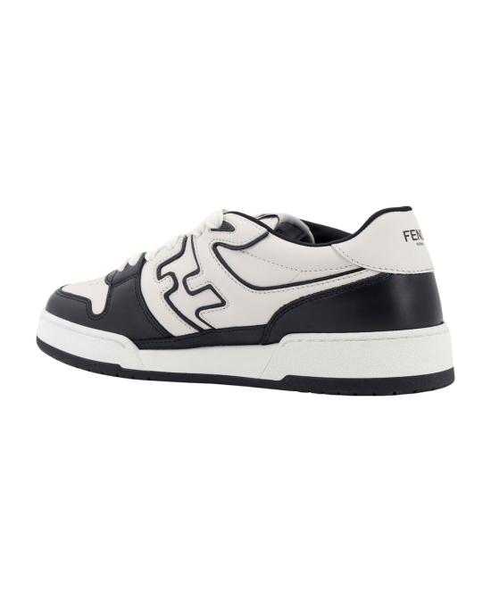 25SS 펜디 매치 레더 로우탑 스니커즈 7E1643AOMN F0E7C White - FENDI