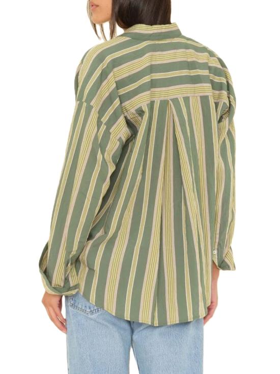 25FW 시레나 블라우스 X5MVS002SPST Green - XIRENA