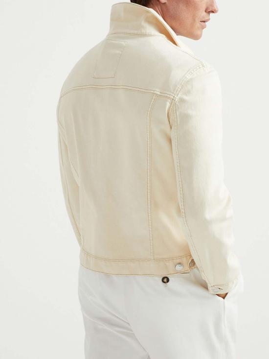  브루넬로 쿠치넬리 자켓 M277P6910C7019 Cream - BRUNELLO CUCINELLI