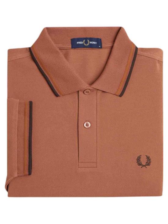25SS 프레드페리 폴로 티셔츠 M3600Y39 Orange - FRED PERRY