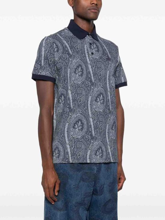 25FW 에트로 폴로 티셔츠 MRMD0004AK472X0883 Grey - ETRO