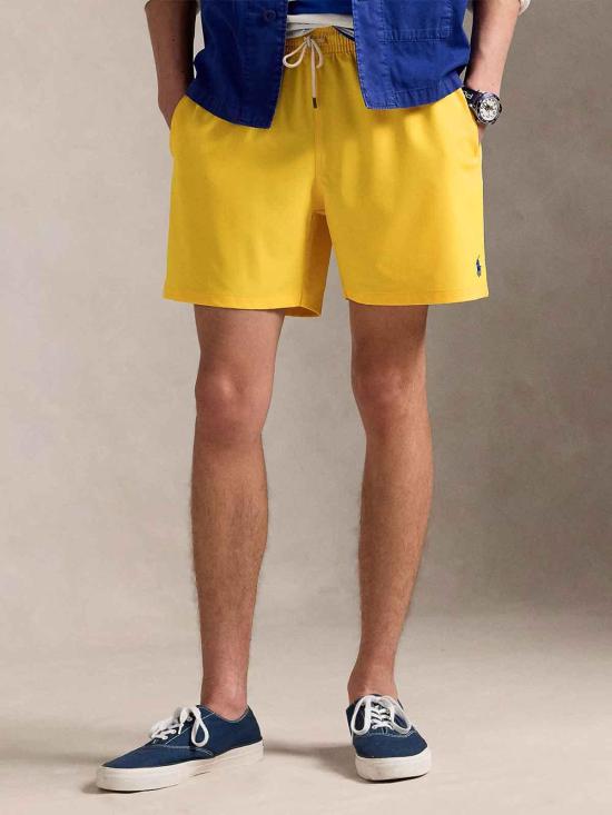 25SS 폴로 랄프로렌 포니 자수 스윔 쇼츠 710957782010 Yellow - POLO RALPH LAUREN