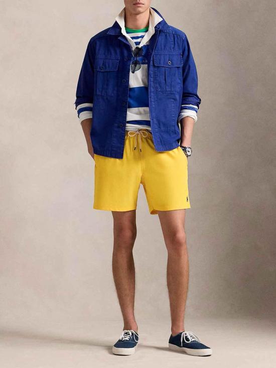 25SS 폴로 랄프로렌 포니 자수 스윔 쇼츠 710957782010 Yellow - POLO RALPH LAUREN