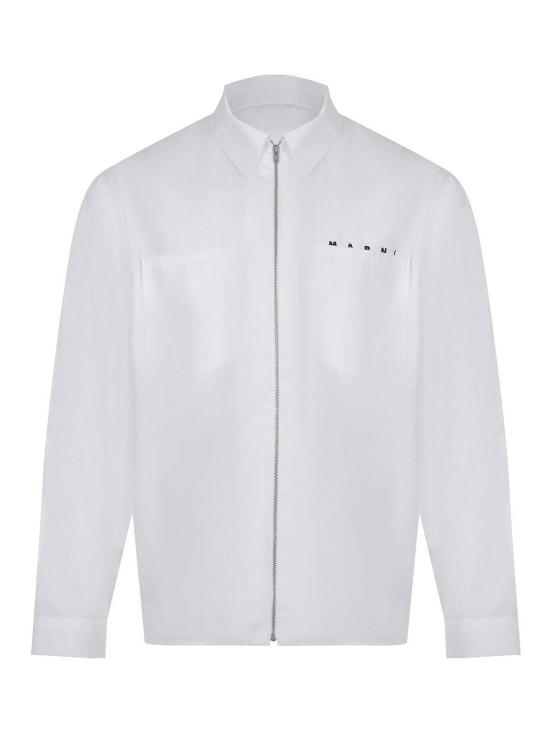 26SS 마르니 긴팔 셔츠 CUMU0297P0USCT88LOW01 White