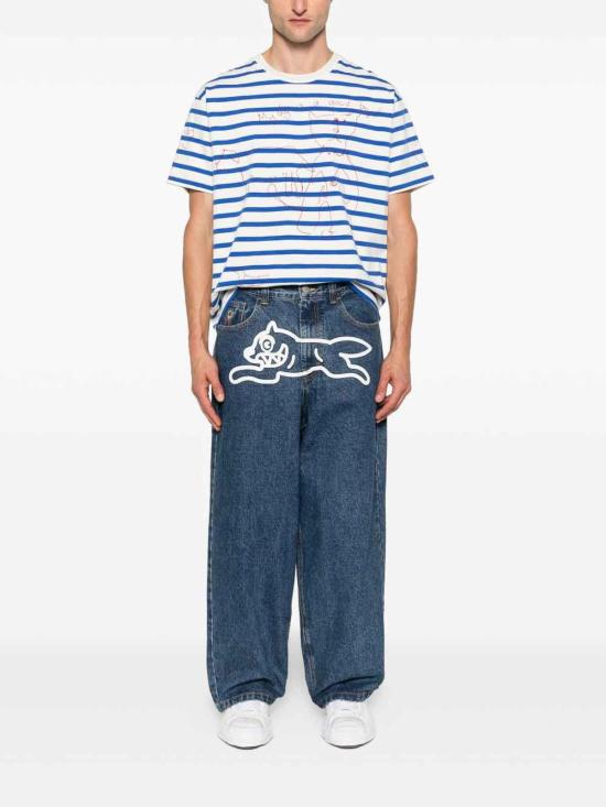  아이스크림 스트레이트 팬츠 ICD25205MIDWASHBLUE Blue - ICECREAM