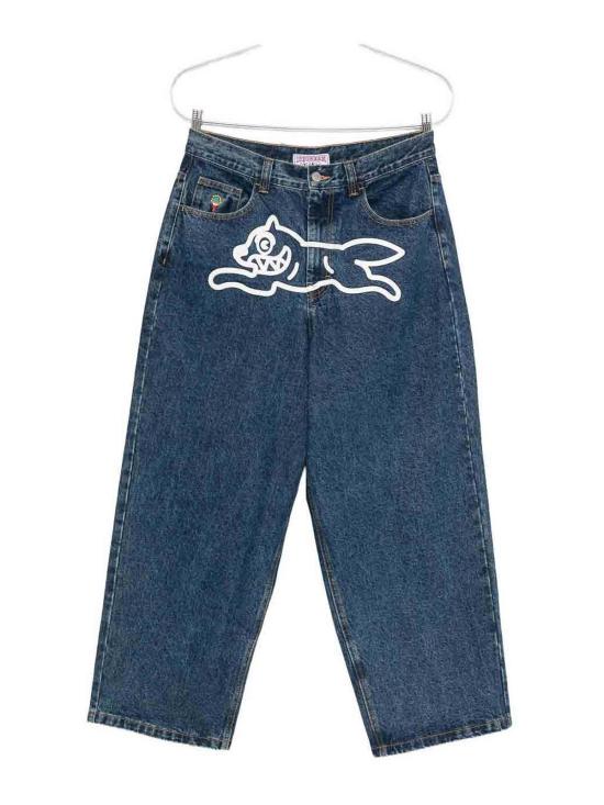  아이스크림 스트레이트 팬츠 ICD25205MIDWASHBLUE Blue