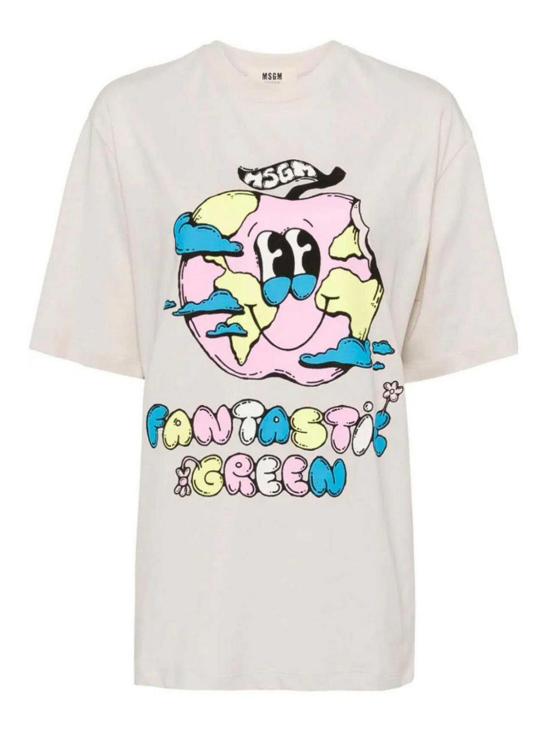 25FW 엠에스지엠 반팔 티셔츠 3746MM0424779120 Grey