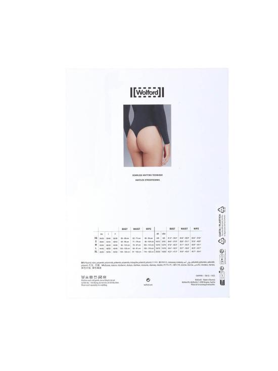 25FW 월포드 민소매 티셔츠 780557005 Black - WOLFORD