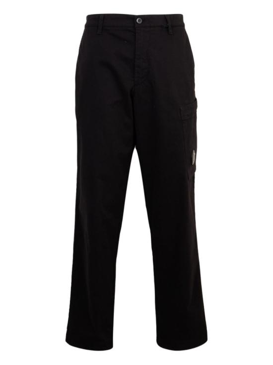 25FW 씨피 컴퍼니 스트레이트 팬츠 19CMPA151A005529G999 BLACK DOM