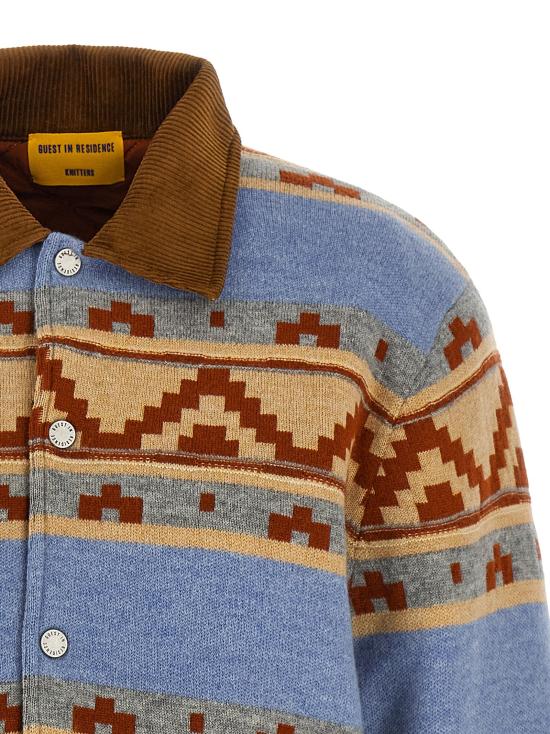 25FW 게스트 인 레지던스 자켓 M32919JHHEATHERBLUECOMBO - GUEST IN RESIDENCE