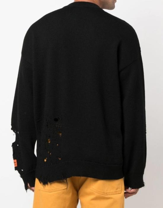  헤론 프레스톤 스웨터 HMHE011F22KNI0011001 Black - HERON PRESTON
