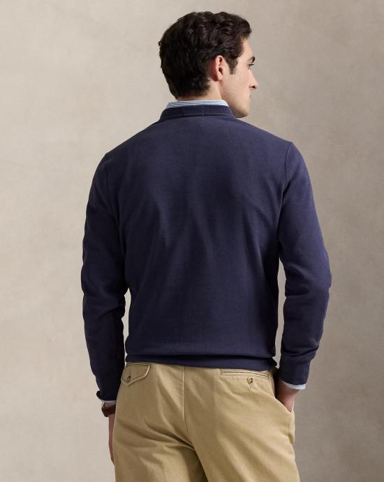 24FW 폴로 랄프로렌 긴팔 티셔츠 710980305001 FADED BLUE Blue - POLO RALPH LAUREN