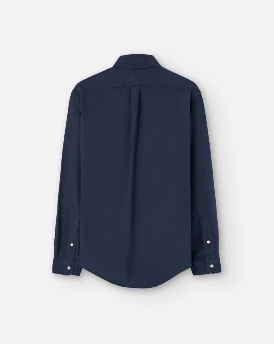 24FW 폴로 랄프로렌 커스텀 핏 버튼 다운 셔츠  710772290002 NAVY Blue - POLO RALPH LAUREN