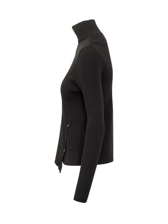 25FW 쿠레쥬 터틀넥 425MPU258FI0001 9999 BLACK - COURREGES