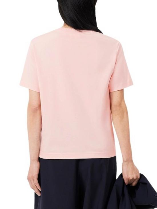 26SS 라코스테 반팔 티셔츠 TF7215ADY Pink - LACOSTE