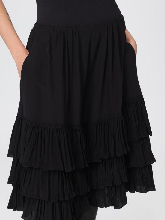 25FW 끌로에 미디 스커트 CH25ASH22077 001 Black - CHLOE